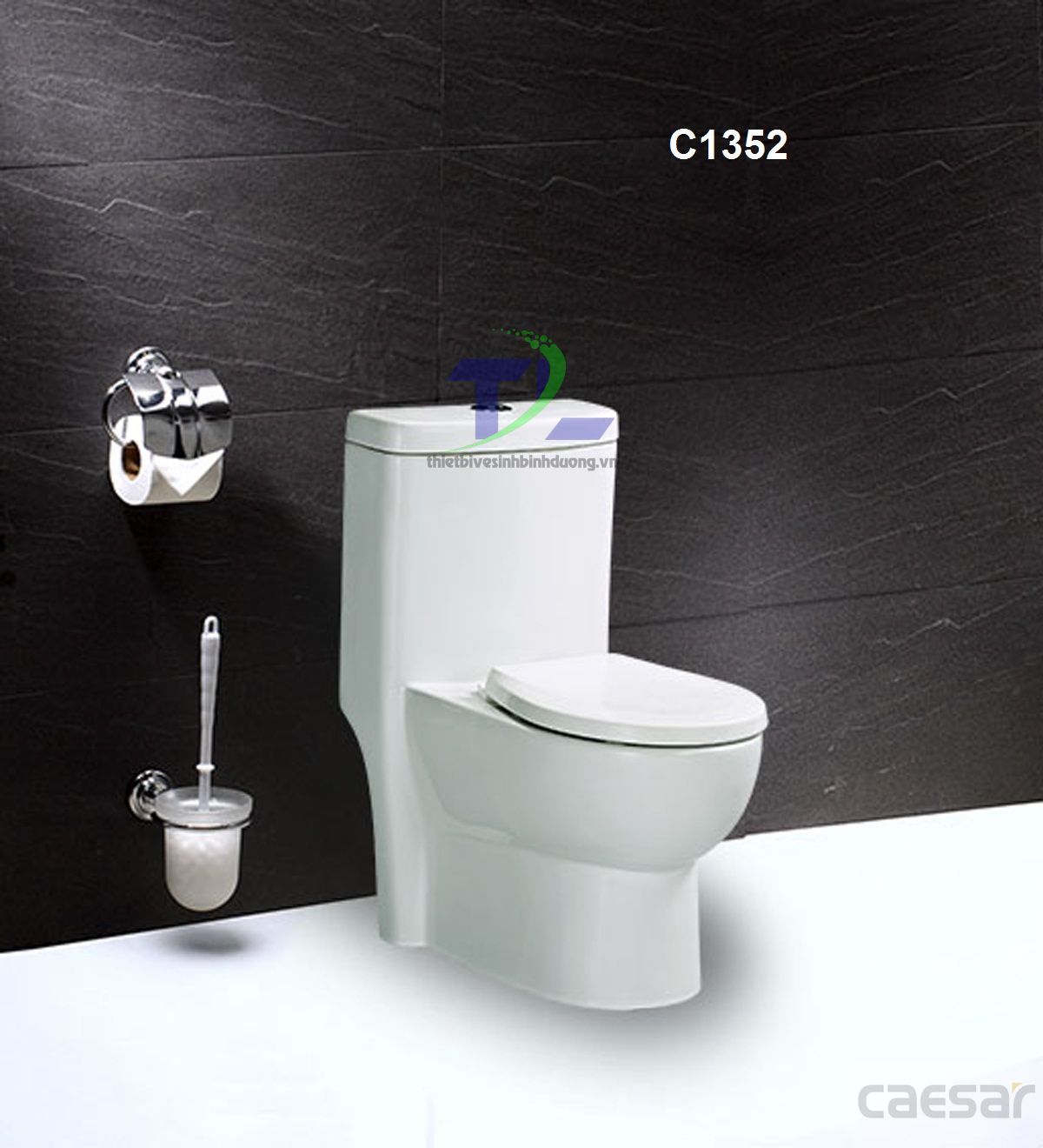 Bồn cầu sứ CAESAR C1352